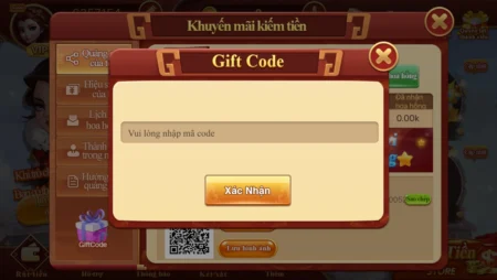 Cách nhập gift code cf68