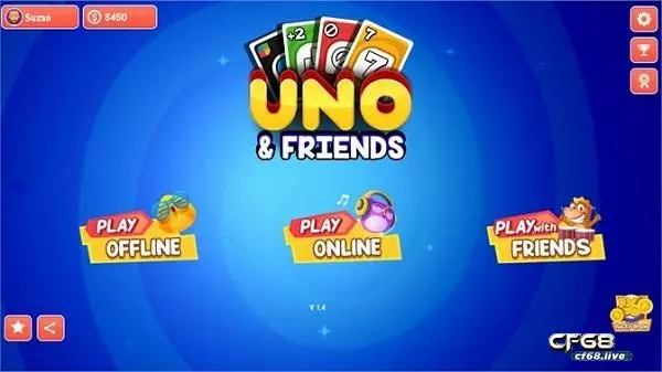 Uno Friends có nhiều chế độ để bạn lựa chọn