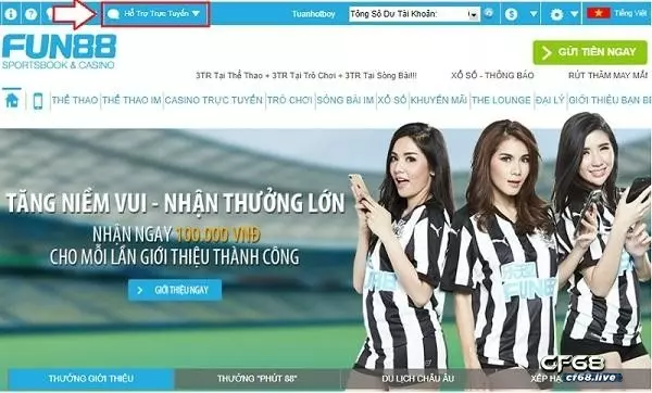Fun88 vietnam - nhà cái cá cược uy tín hàng đầu Việt Nam