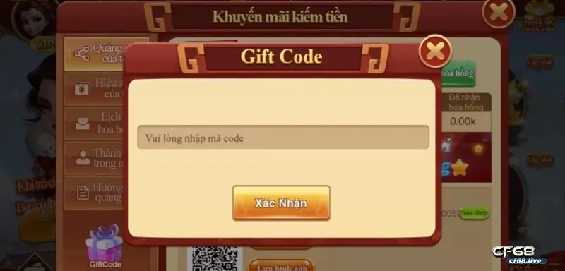 Hướng dẫn cách nhập mã quà tặng Gift code dự thưởng