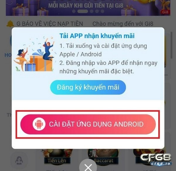 Tải game đổi thưởng về hệ điều hành Android dễ dàng