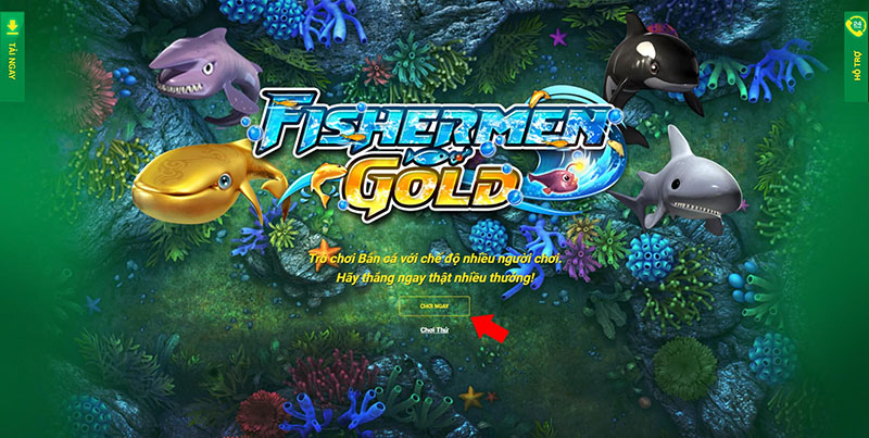 Fishermen's Gold - Game bắn cá đổi thưởng khủng