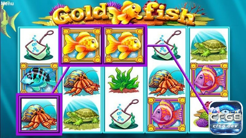Chơi Gold Fish rất đơn giản