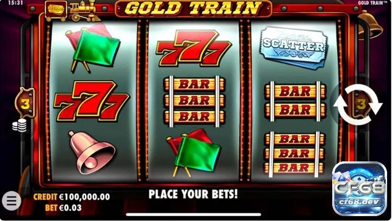 Gold Train slot: Chuyến tàu vàng cùng mức thưởng x513 lần