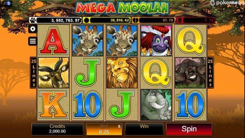 Slot game Mega Moolah