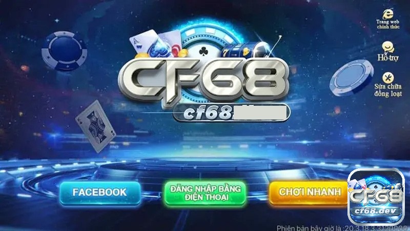 CF68 cổng game là một thương hiệu game bài uy tín hấp dẫn 
