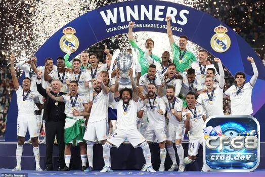 Cùng CF68 tìm hiểu các lần vô địch cúp C1 Real Madrid nhé!
