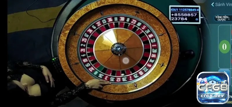 Chơi game bai onlie Roulette CF68 đầy hấp dẫn