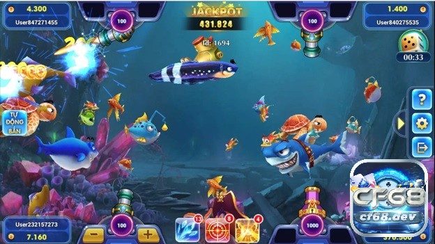 Game bắn cá 3D là trò chơi sống động với jackpot hấp dẫn.