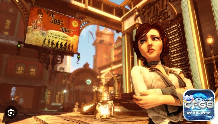 Nhiệm vụ trong tựa Game BioShock Infinite là hộ tống cô gái về nhà an toàn